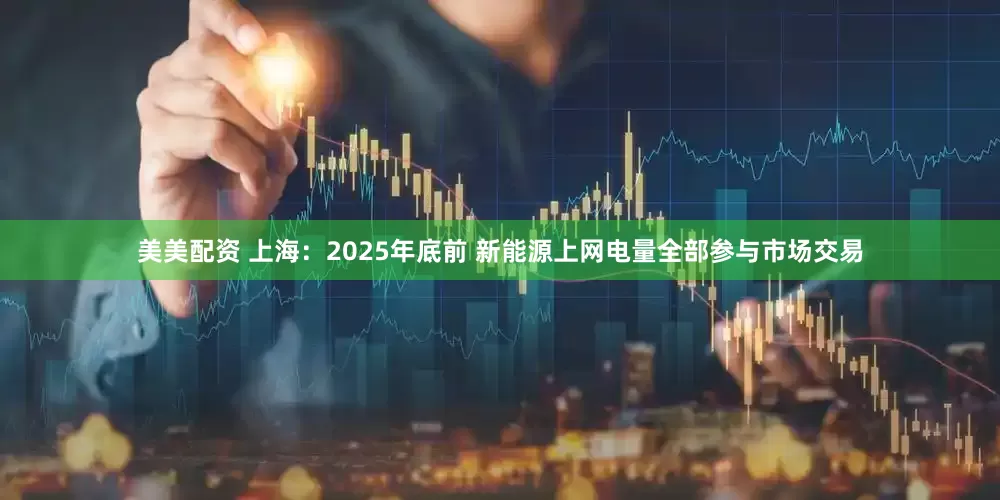 美美配资 上海：2025年底前 新能源上网电量全部参与市场交易